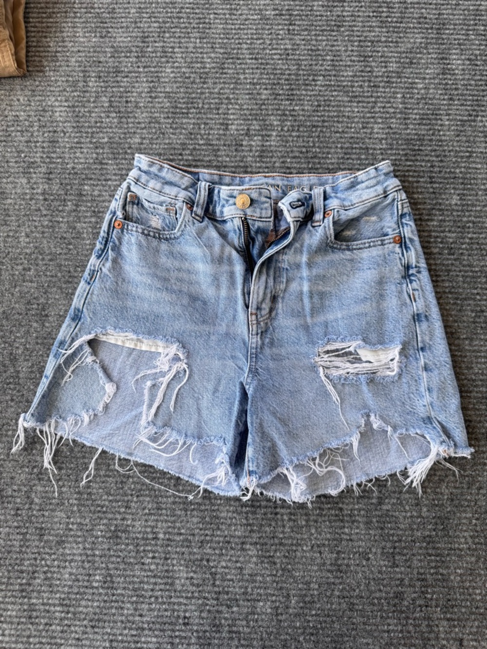 American Eagle Outfitters Baggy Mom distressed short 00